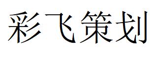 （廣東）湛江 彩飛策劃